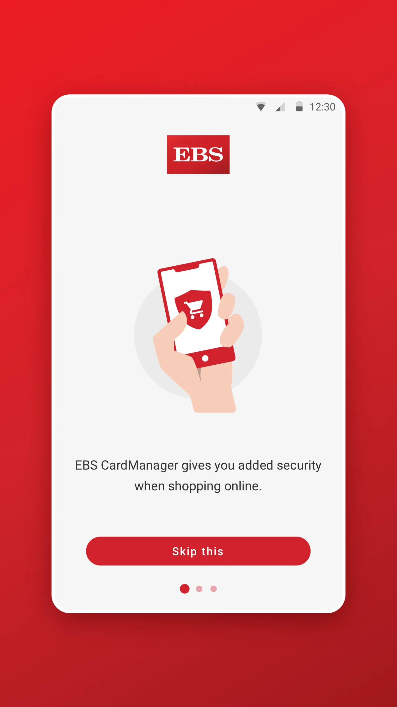 EBS CardManager | Indus Appstore | Screenshot