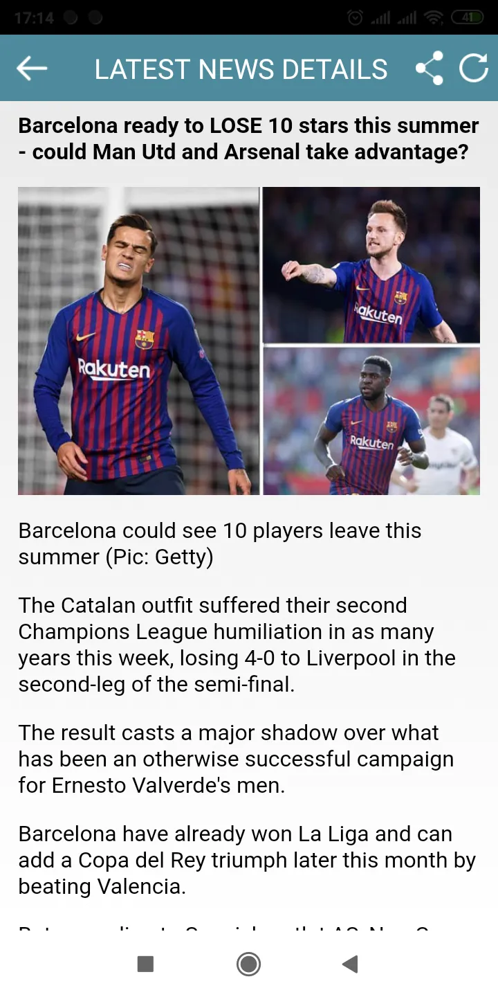 Breaking News for Barcelona | Indus Appstore | Screenshot