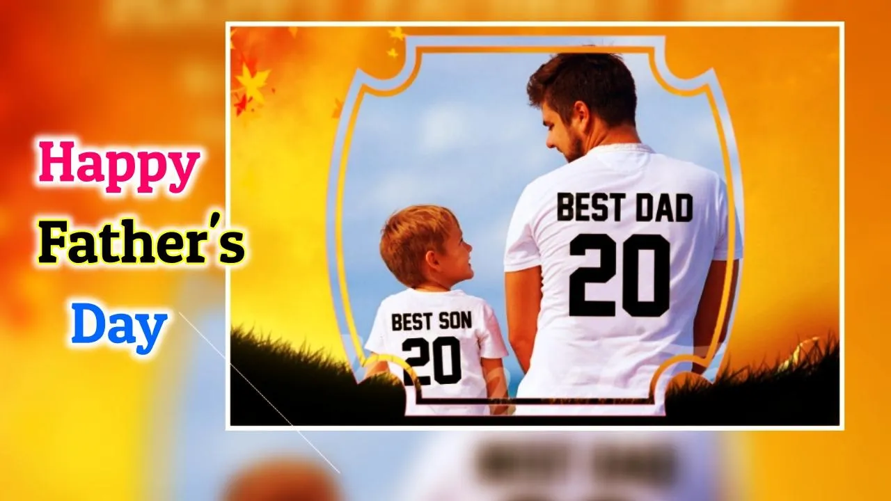 Happy Father's Day Photo Frame | Indus Appstore | Screenshot