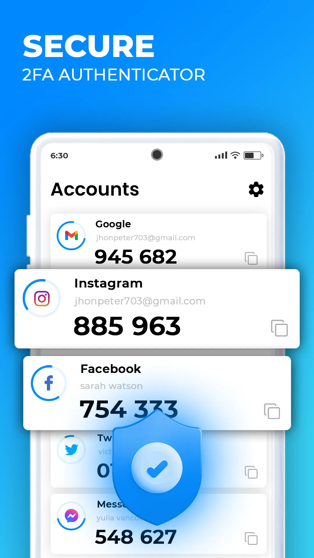 Authenticator App | Indus Appstore | Screenshot