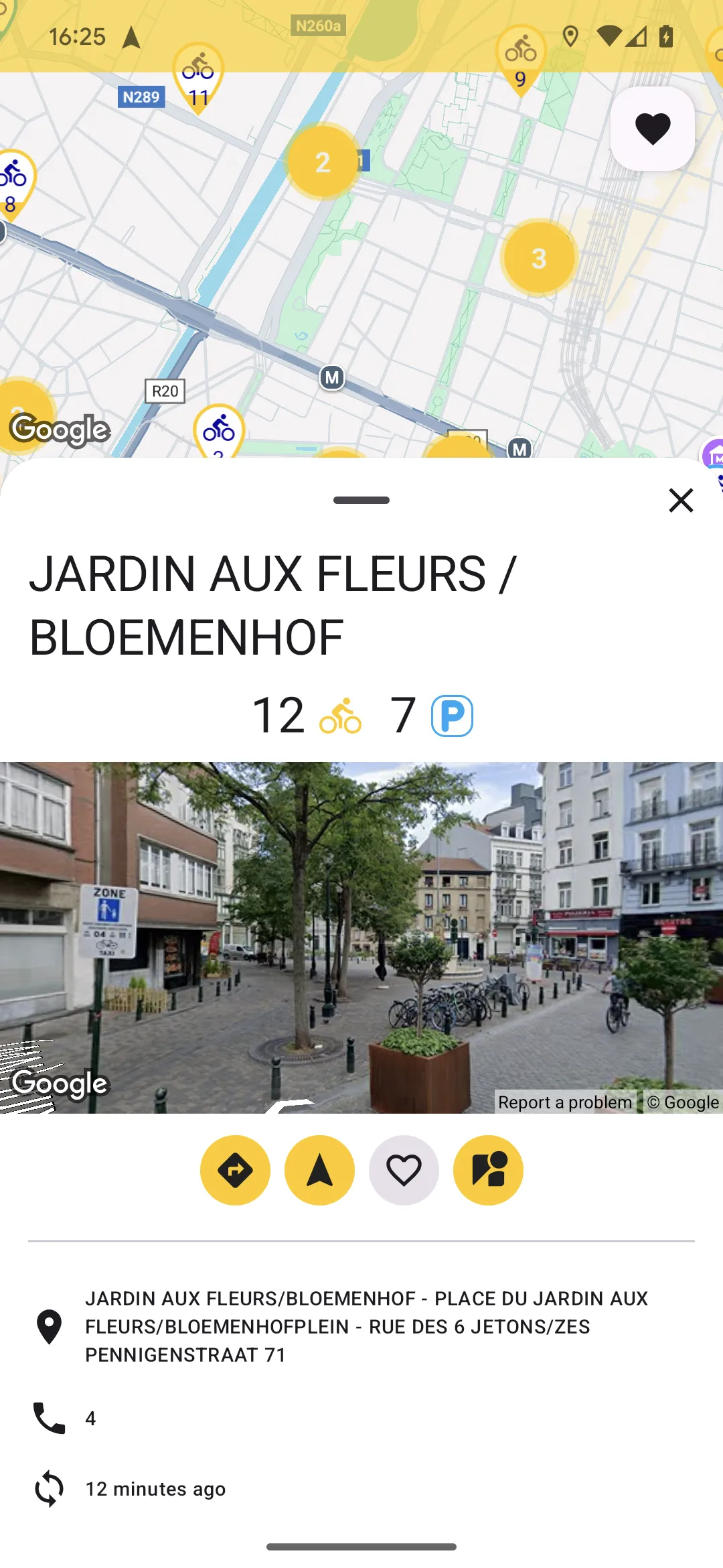 Brussels Villo Companion | Indus Appstore | Screenshot