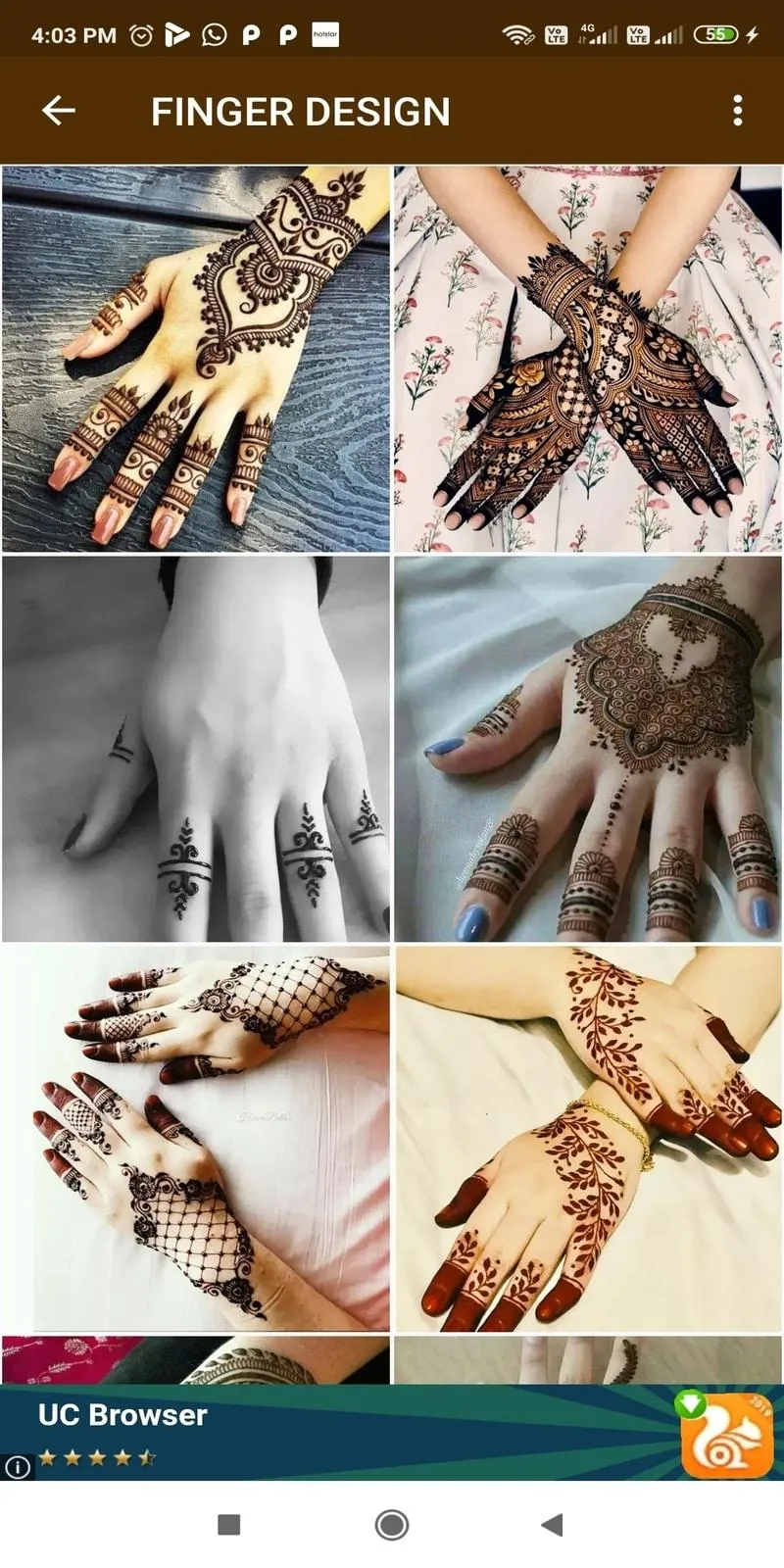 Mehndi Designs (offline) | Indus Appstore | Screenshot