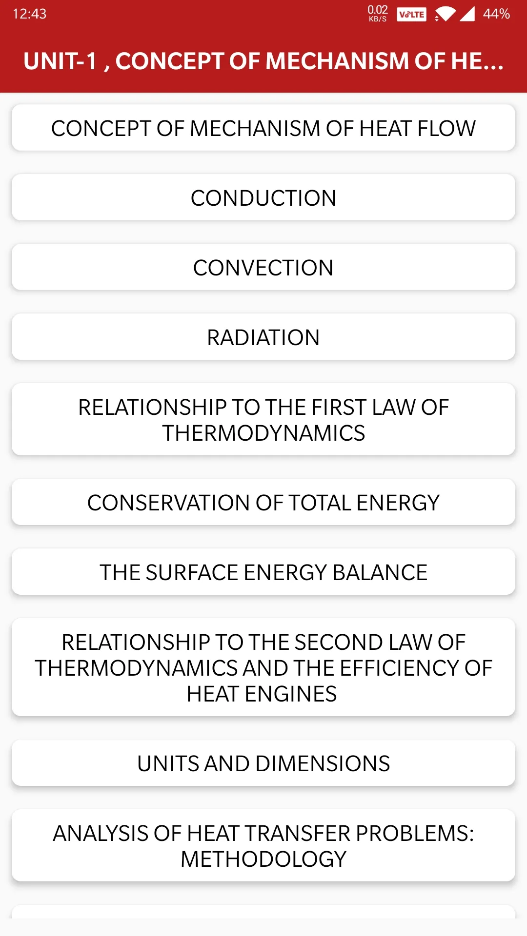 Heat And Mass Transfer | Indus Appstore | Screenshot