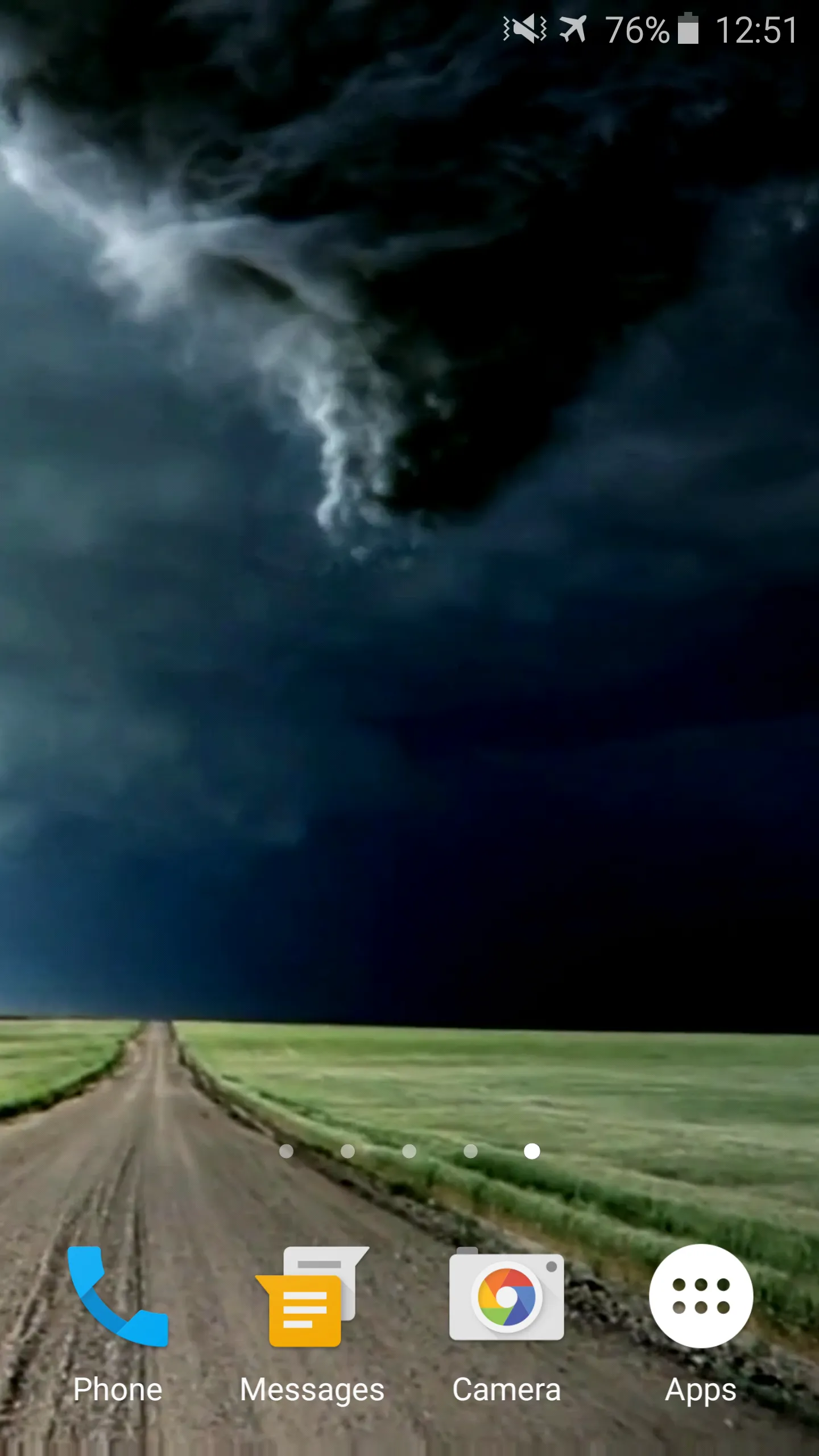 Tornado Video Live Wallpaper | Indus Appstore | Screenshot