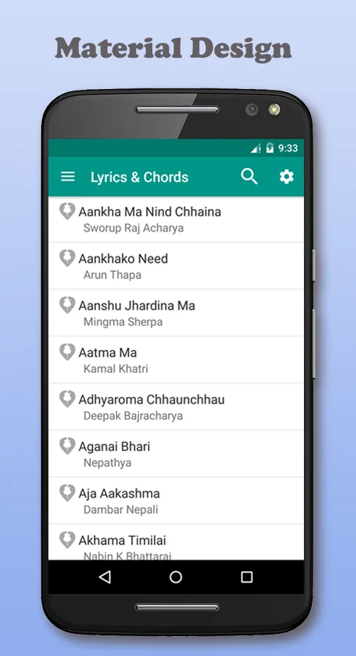 Lyrics & Chords : Nepali | Indus Appstore | Screenshot