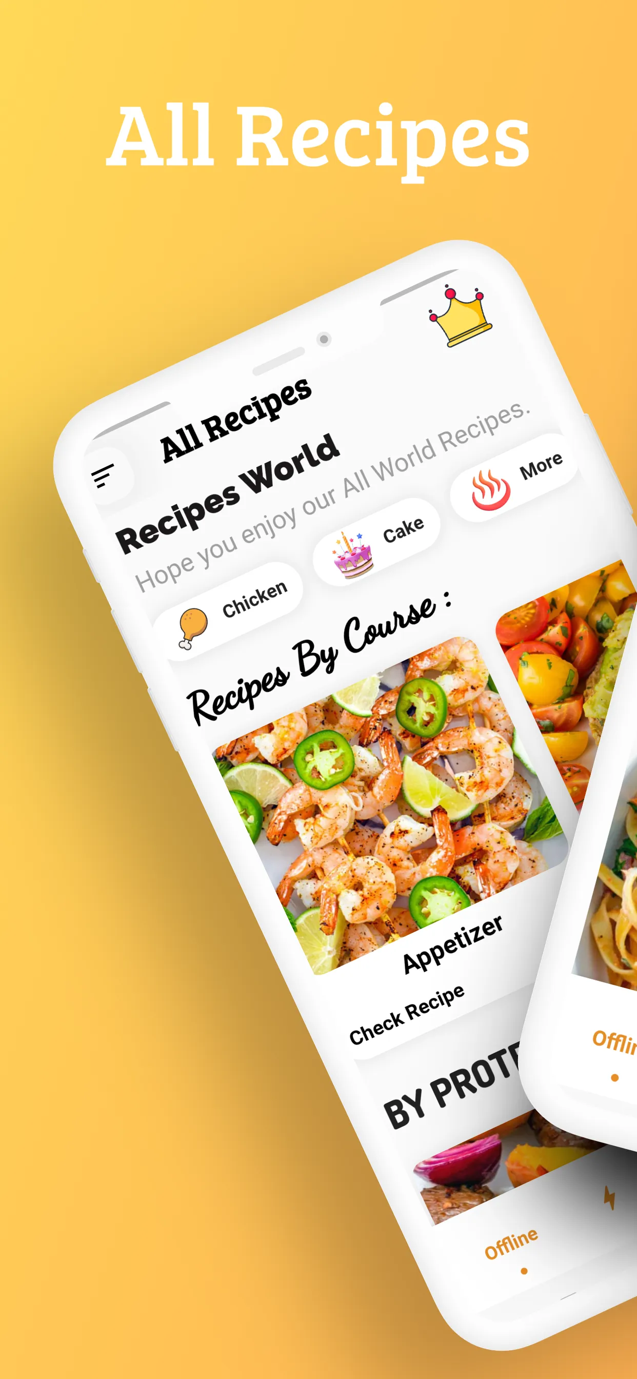 All Food Recipes Offline | Indus Appstore | Screenshot