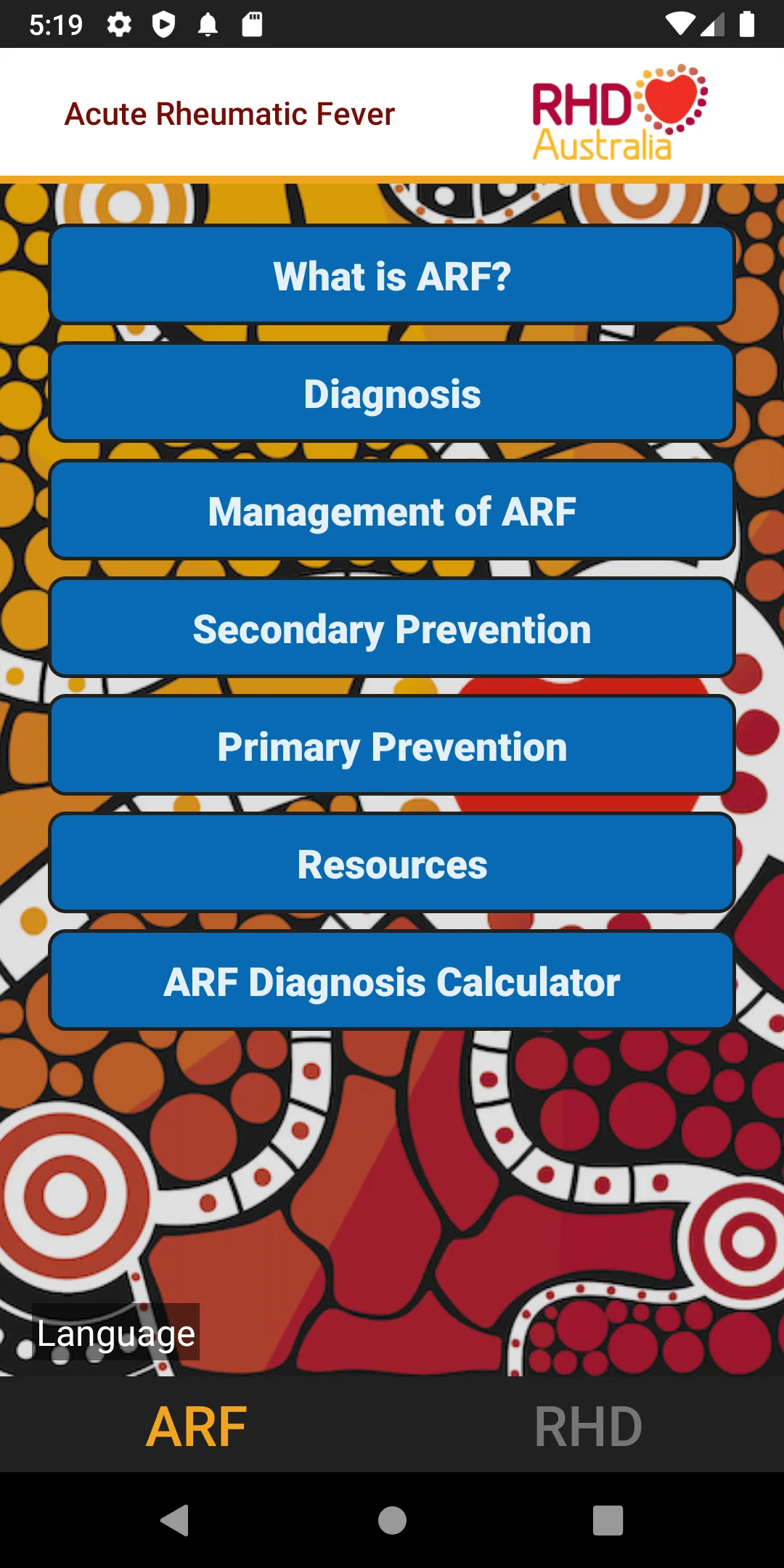 ARF & RHD Guideline | Indus Appstore | Screenshot