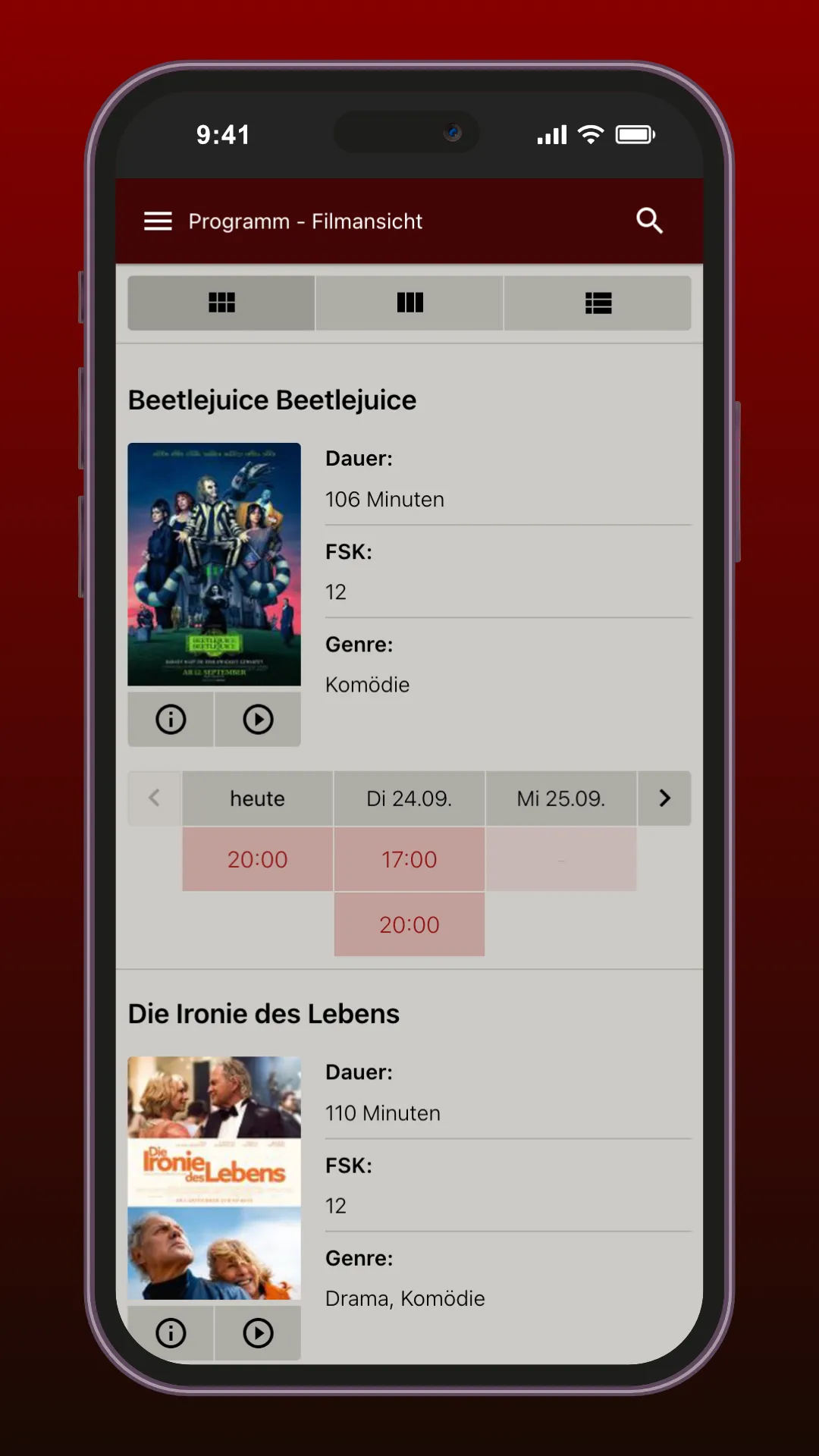 Filmpalast Wolfenbüttel | Indus Appstore | Screenshot