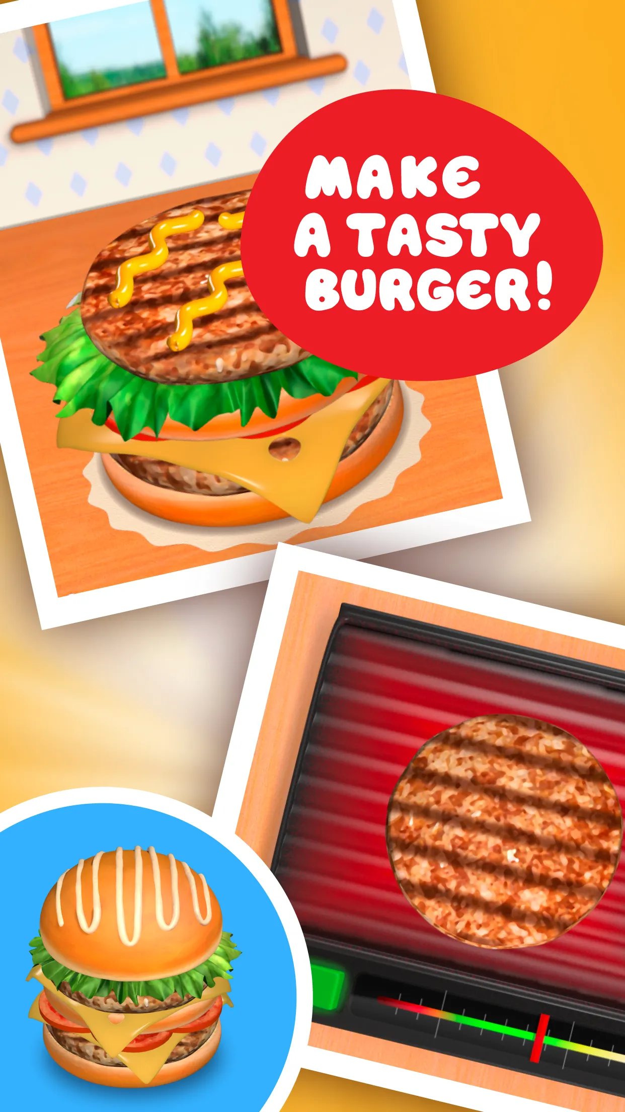 Burger Deluxe - Cooking Games | Indus Appstore | Screenshot