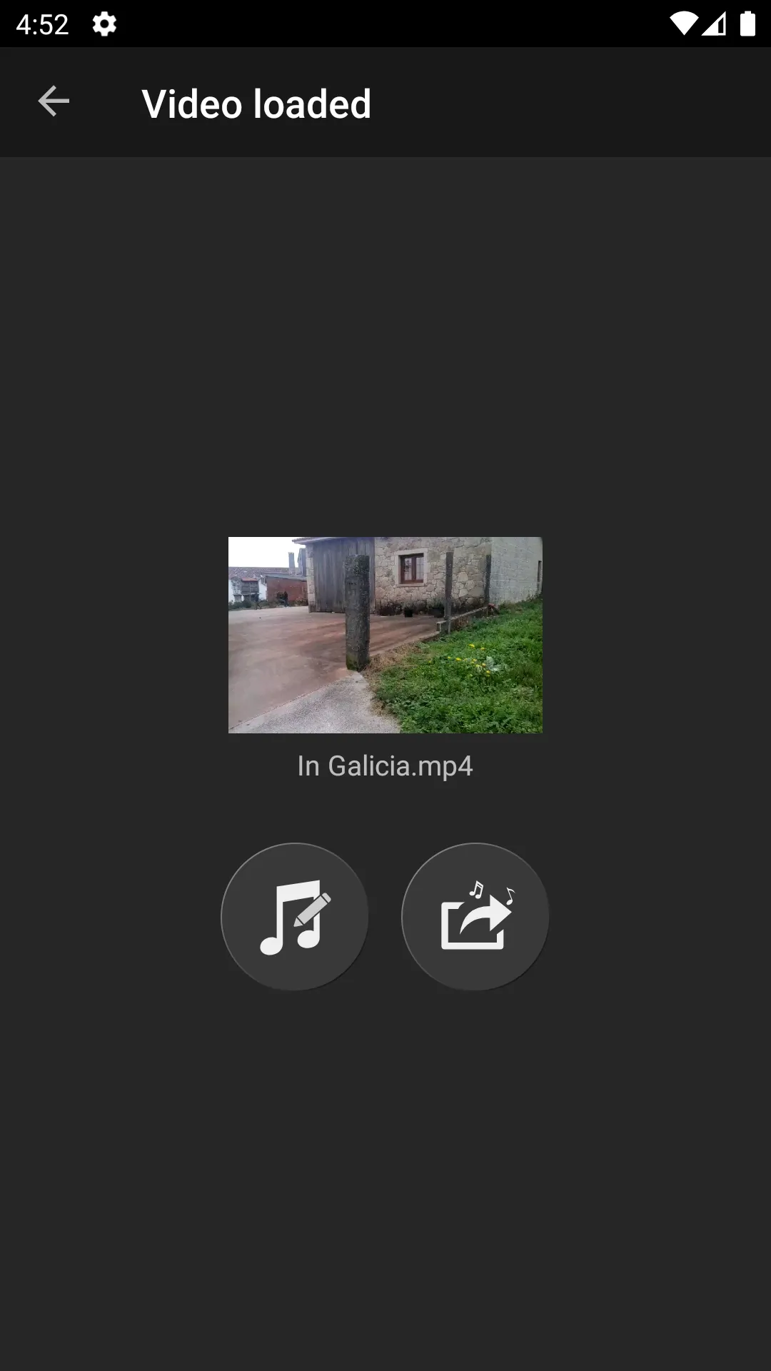 Extract Audio from Video | Indus Appstore | Screenshot