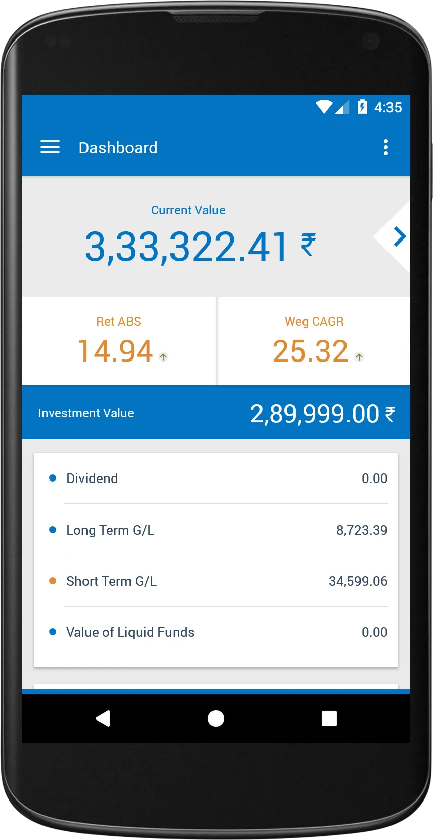 Kapadia Wealth Builders | Indus Appstore | Screenshot