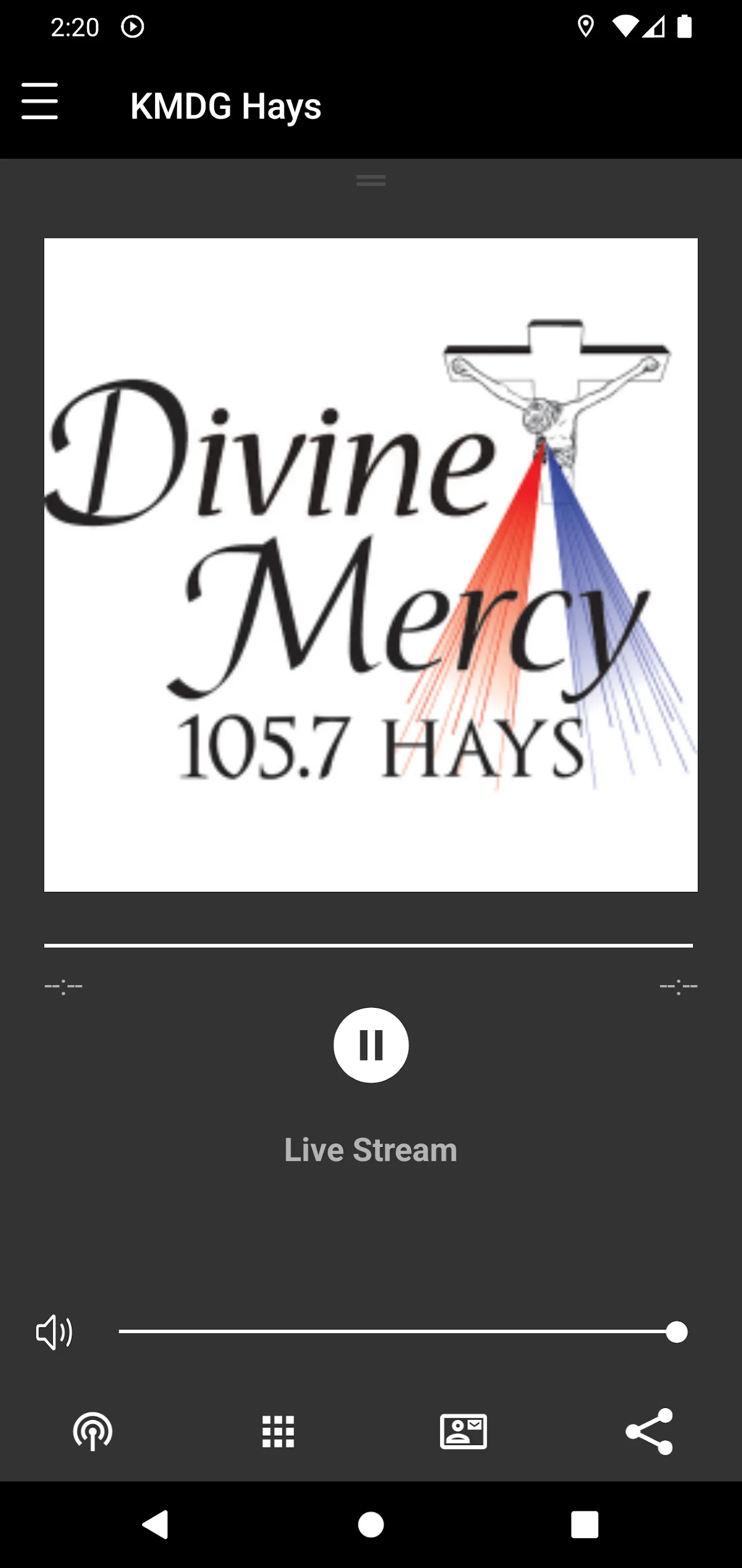 Divine Mercy Radio. | Indus Appstore | Screenshot