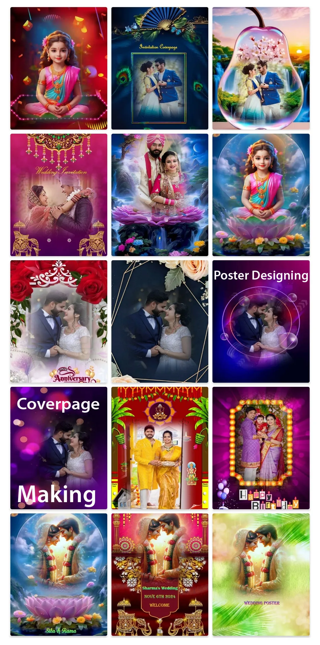 Quick Invitation Card Maker | Indus Appstore | Screenshot