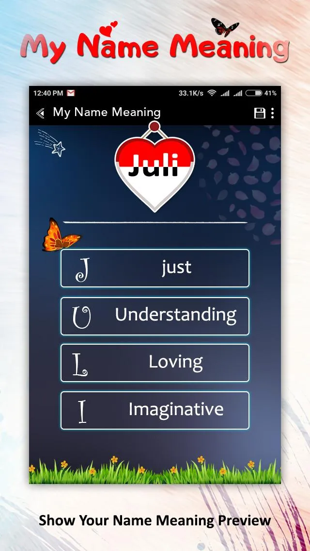 My Name Meaning | Indus Appstore | Screenshot