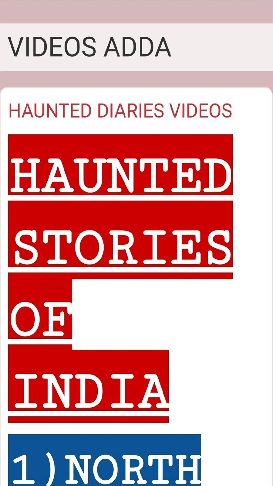 VIDEOS ADDA HAUNTED | Indus Appstore | Screenshot