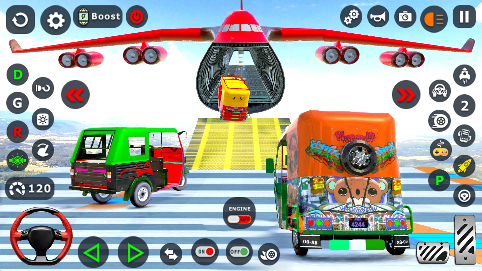 Tuk Tuk Taxi Driving Games 3D | Indus Appstore | Screenshot