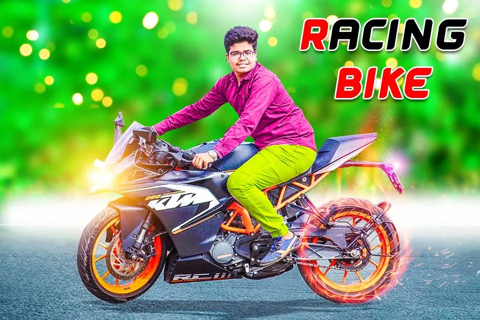 Racing Bike Photo Editor | Indus Appstore | Screenshot