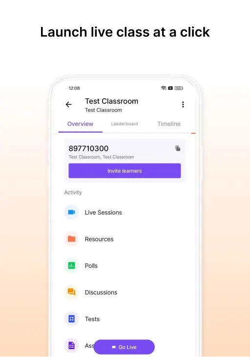 Interval Live Learning App - Apps on Indus Appstore