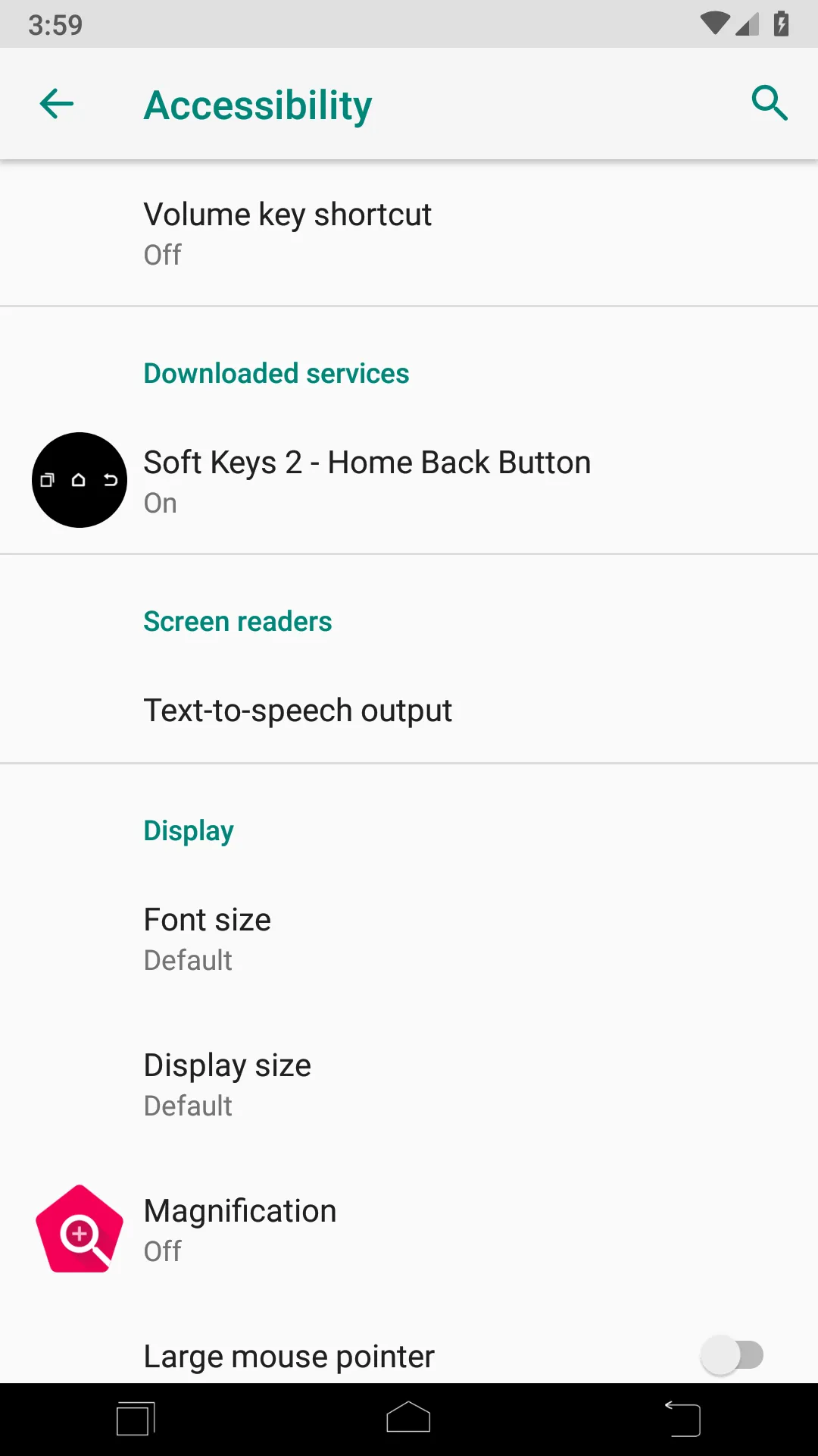 Soft Keys 2 - Home Back Button | Indus Appstore | Screenshot