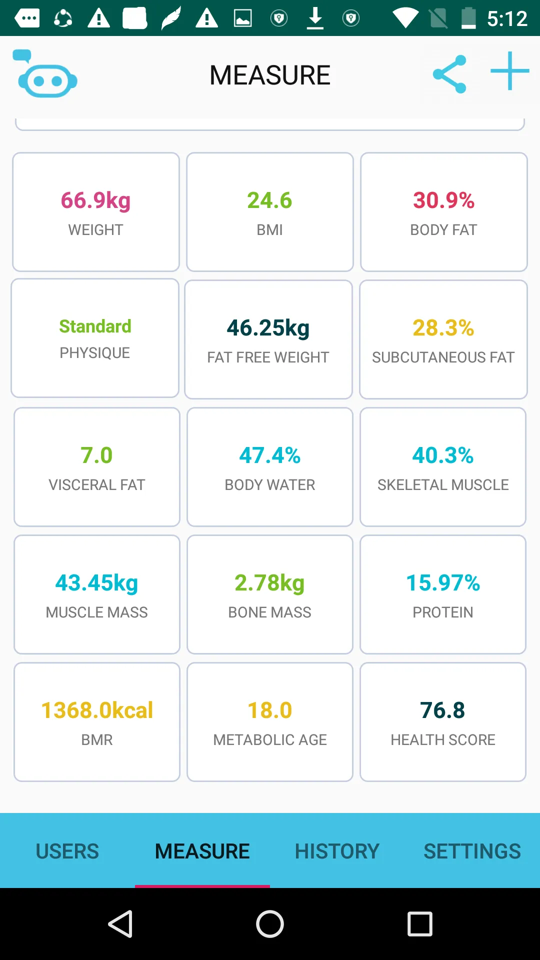 Actofit SmartScale Business | Indus Appstore | Screenshot