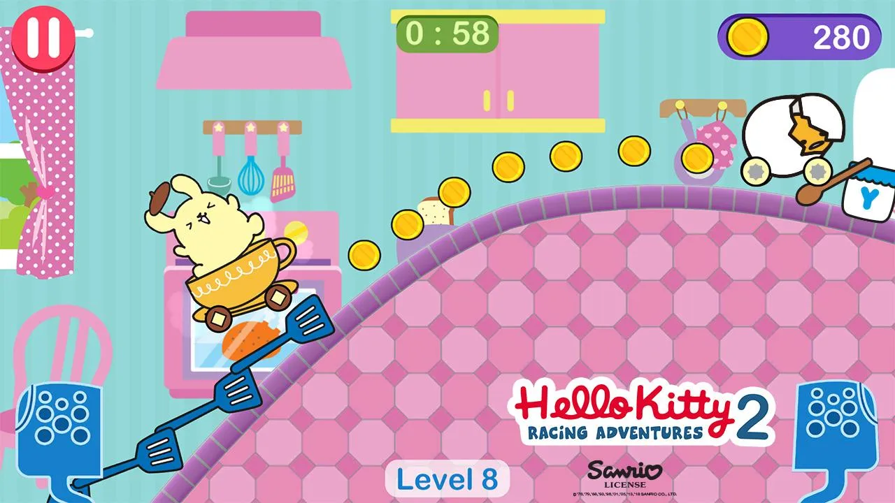 Hello Kitty games - car game | Indus Appstore | Screenshot