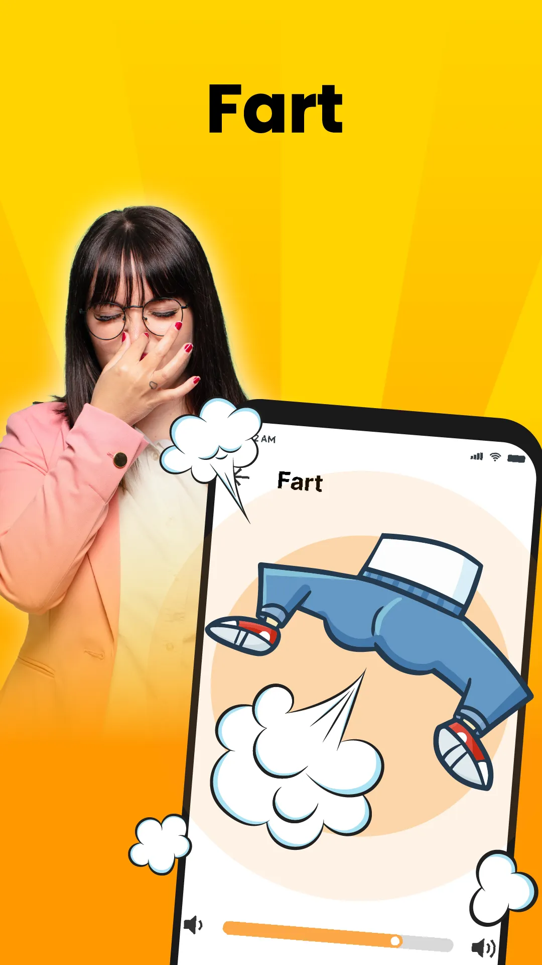 Funny Prank Sounds: Fart, Horn | Indus Appstore | Screenshot