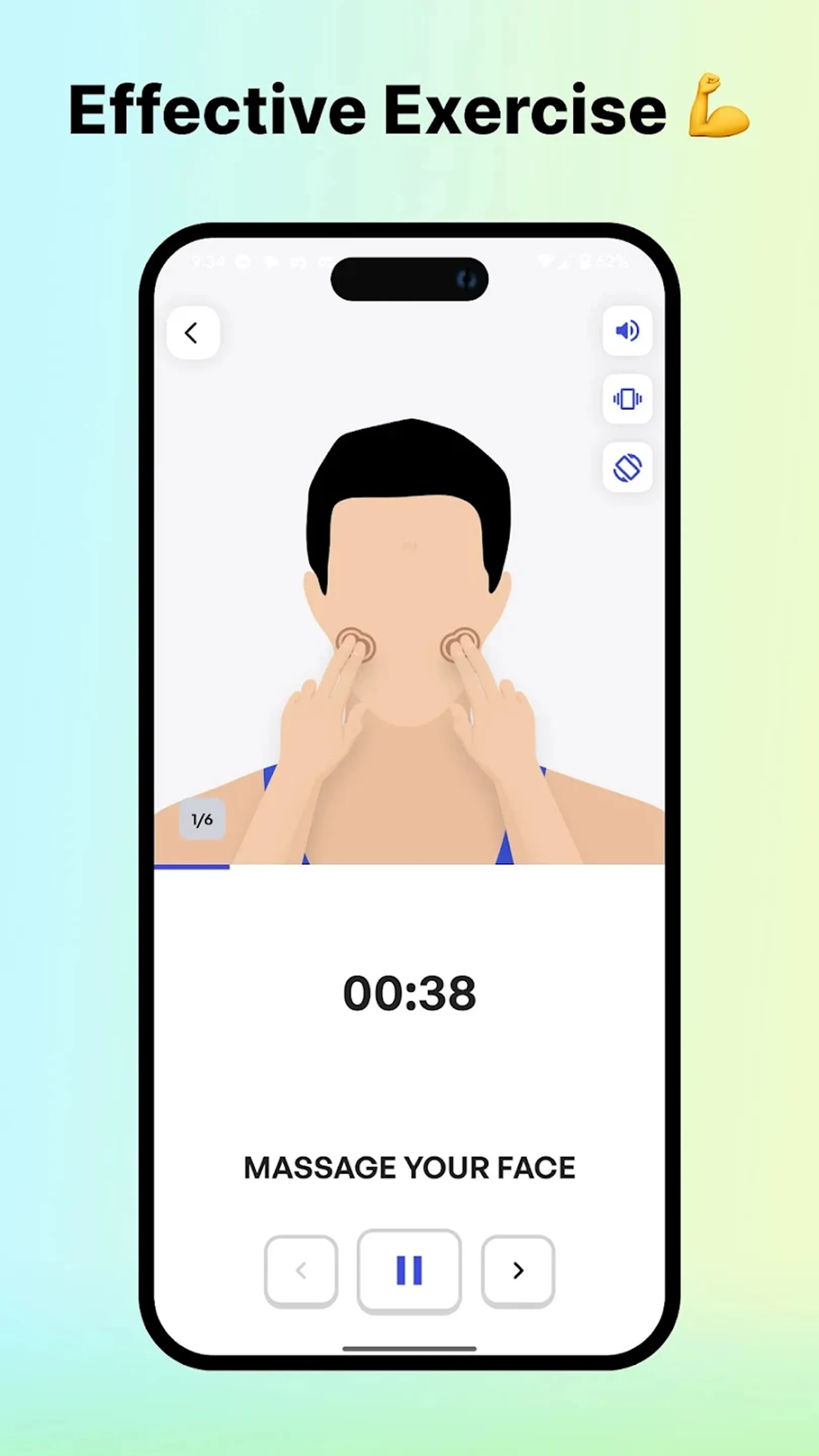 Jawline exercises and mewing | Indus Appstore | Screenshot