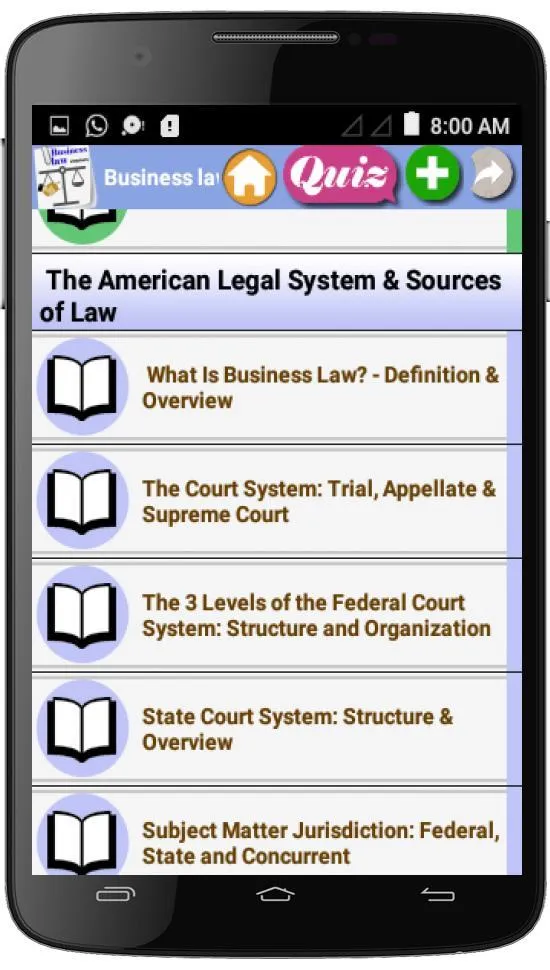 Business Law  Courses | Indus Appstore | Screenshot