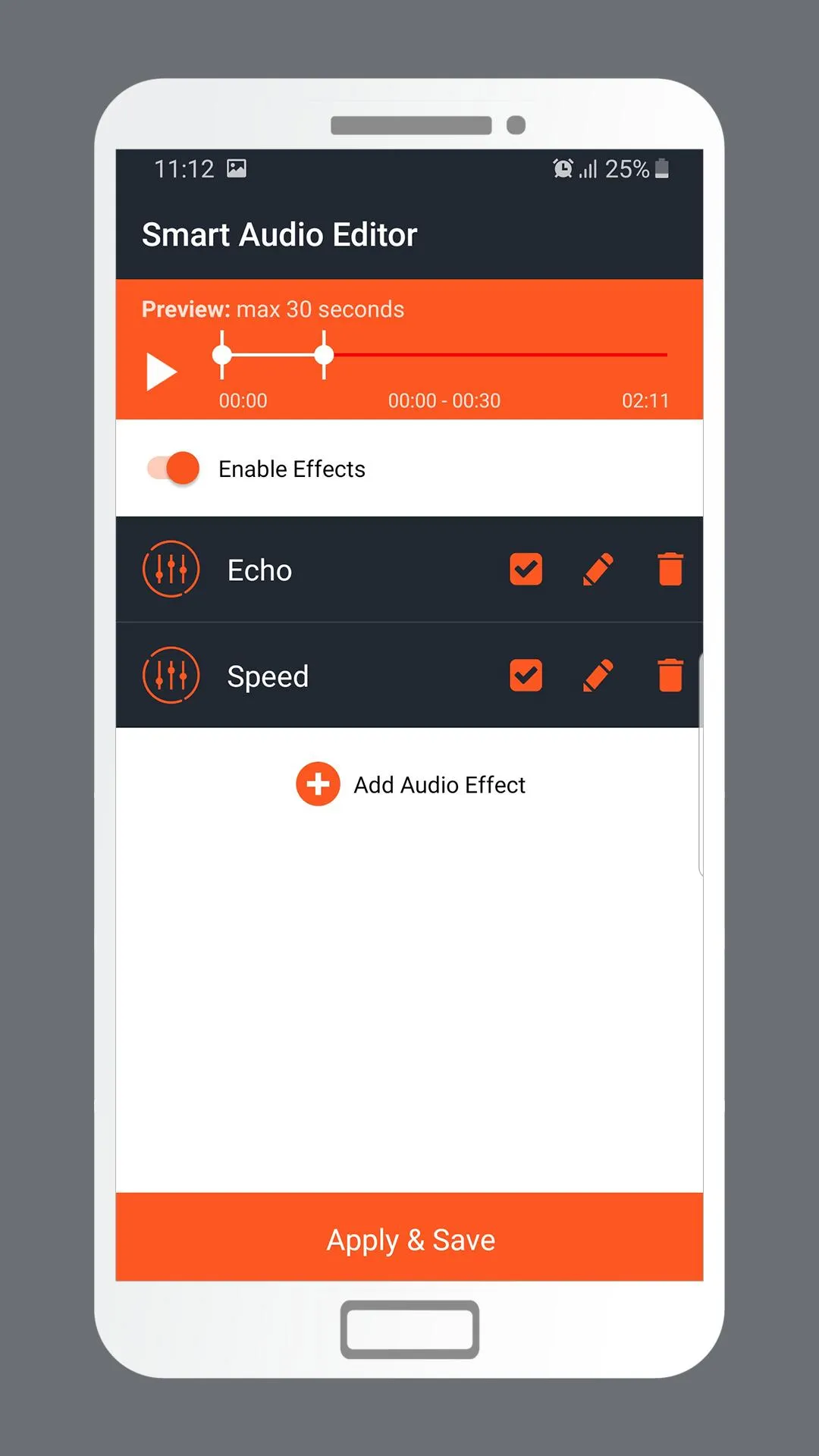 Smart Audio Effects & Filters | Indus Appstore | Screenshot