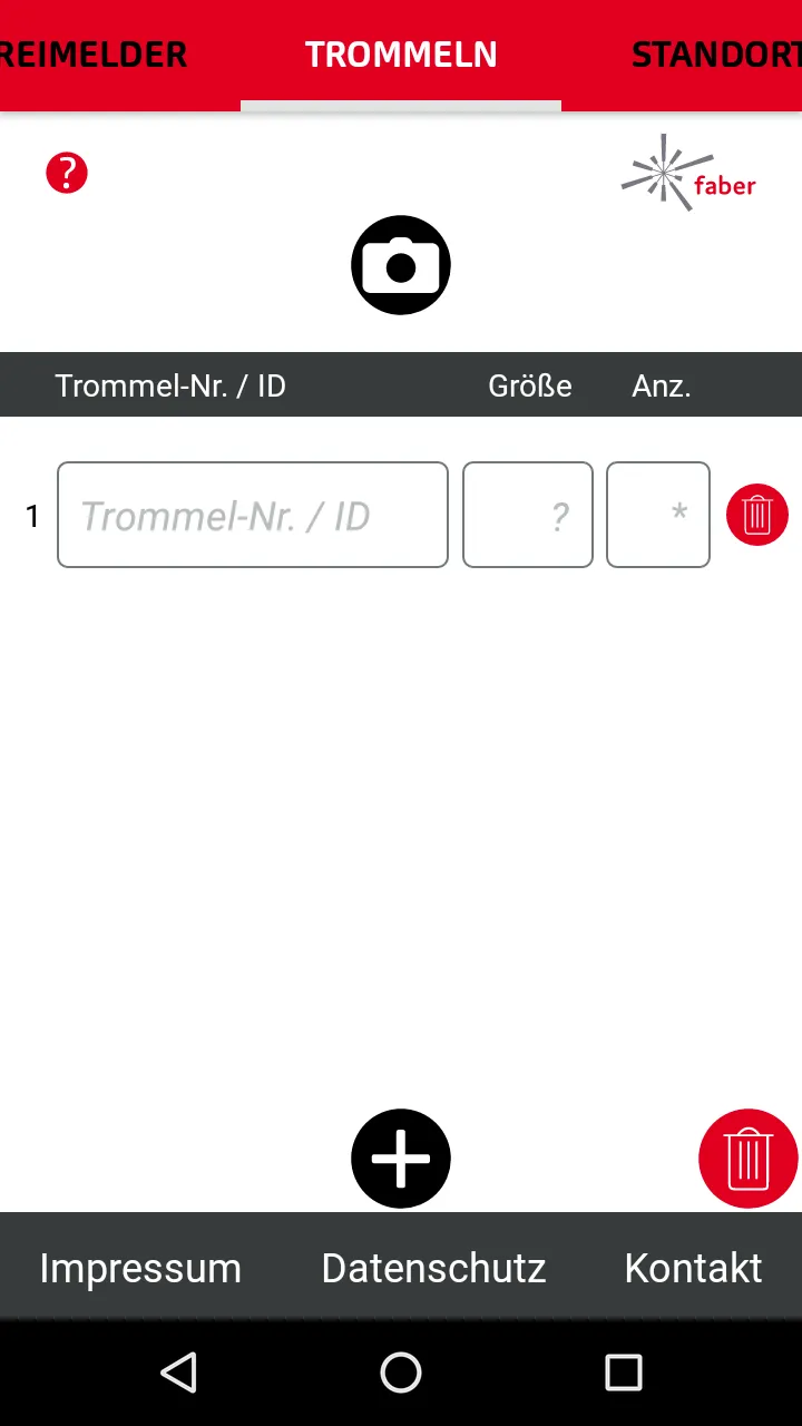 Trommelfreimeldung | Indus Appstore | Screenshot