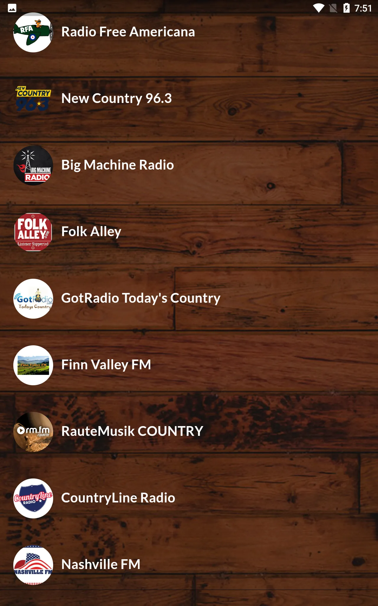 Online Country Radio | Indus Appstore | Screenshot