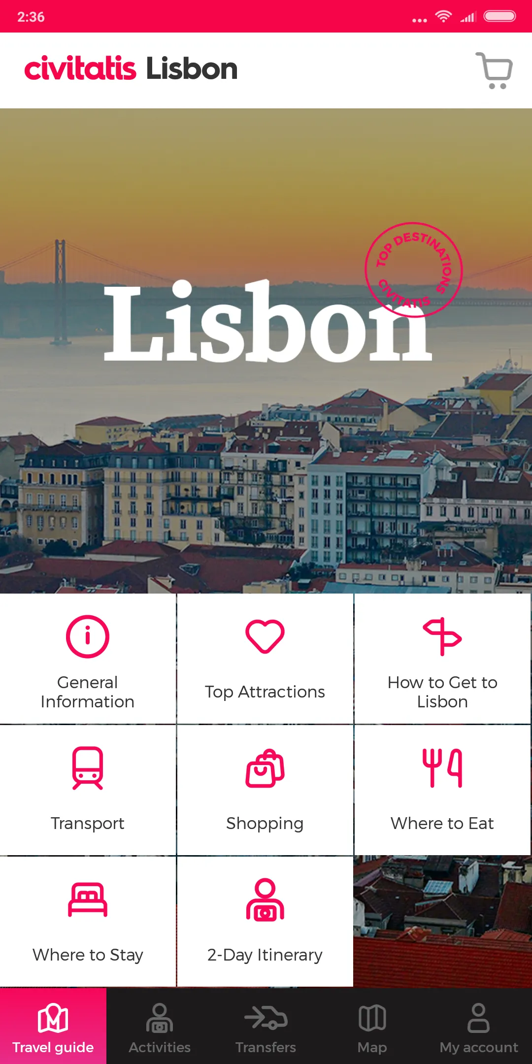 Lisbon Guide by Civitatis | Indus Appstore | Screenshot