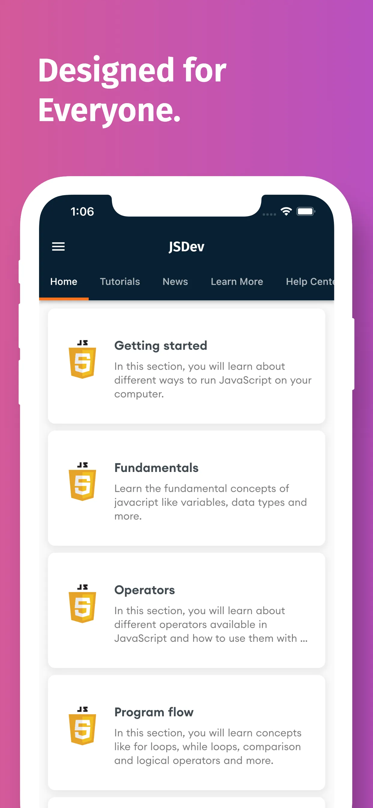 Learn JavaScript: Learn & Code | Indus Appstore | Screenshot