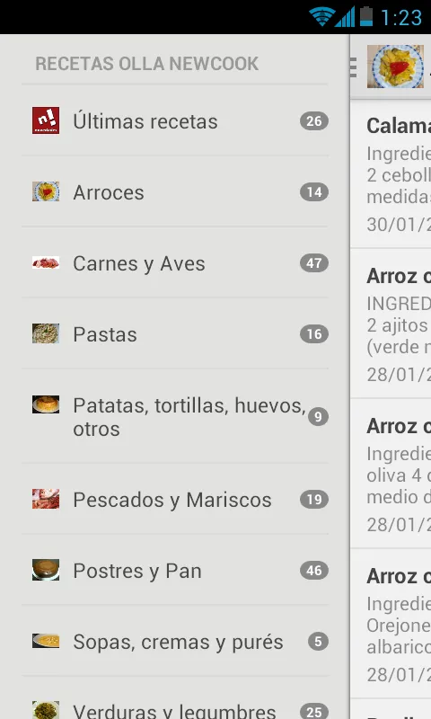 Recetas ollas programables | Indus Appstore | Screenshot