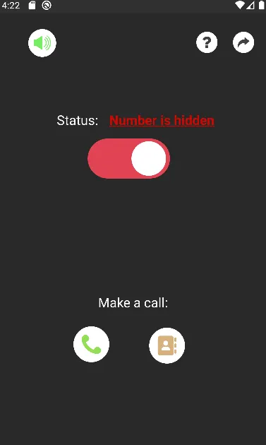 Hide My Number |Hide Caller Id | Indus Appstore | Screenshot