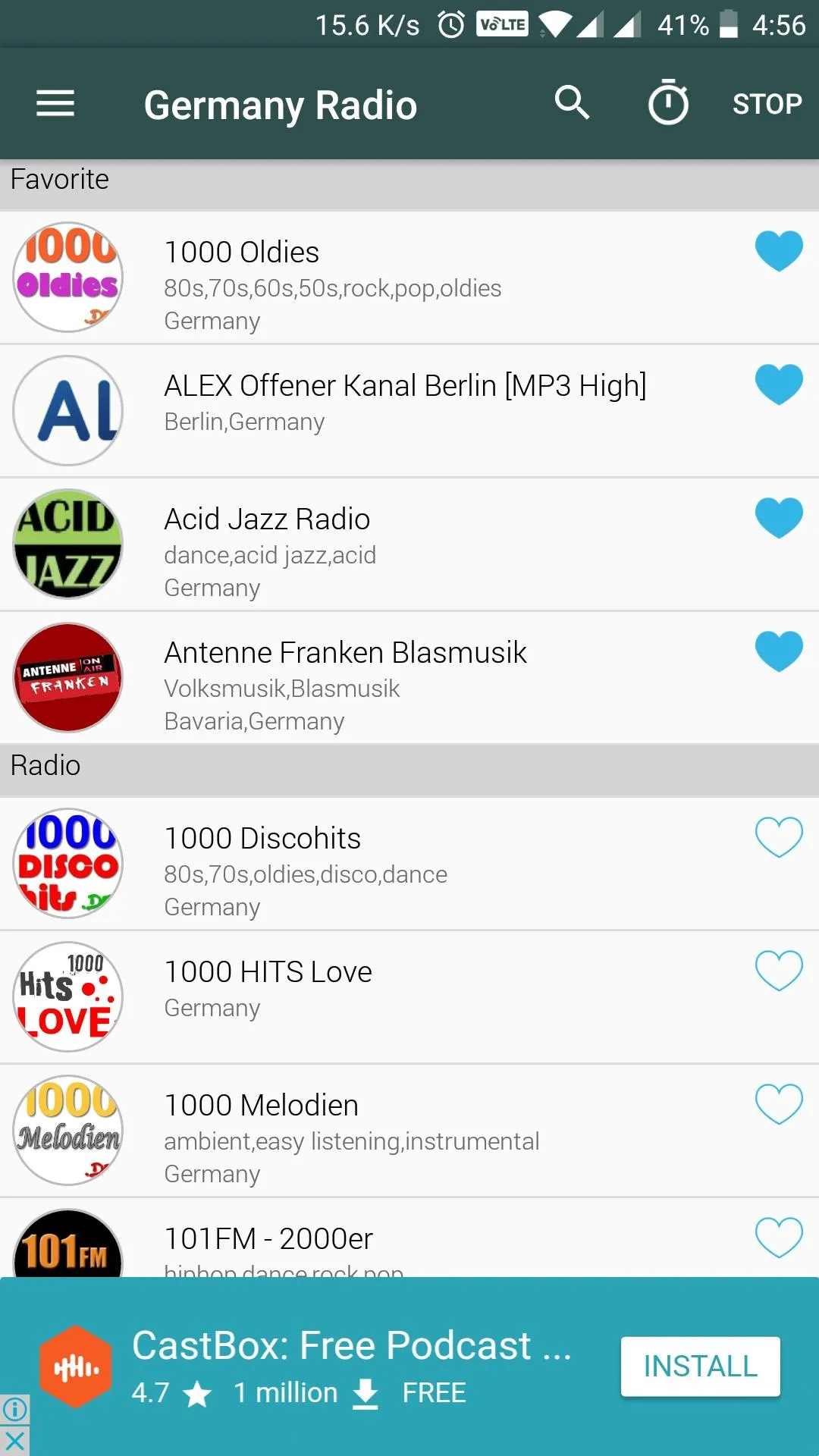 Germany Radio | Indus Appstore | Screenshot