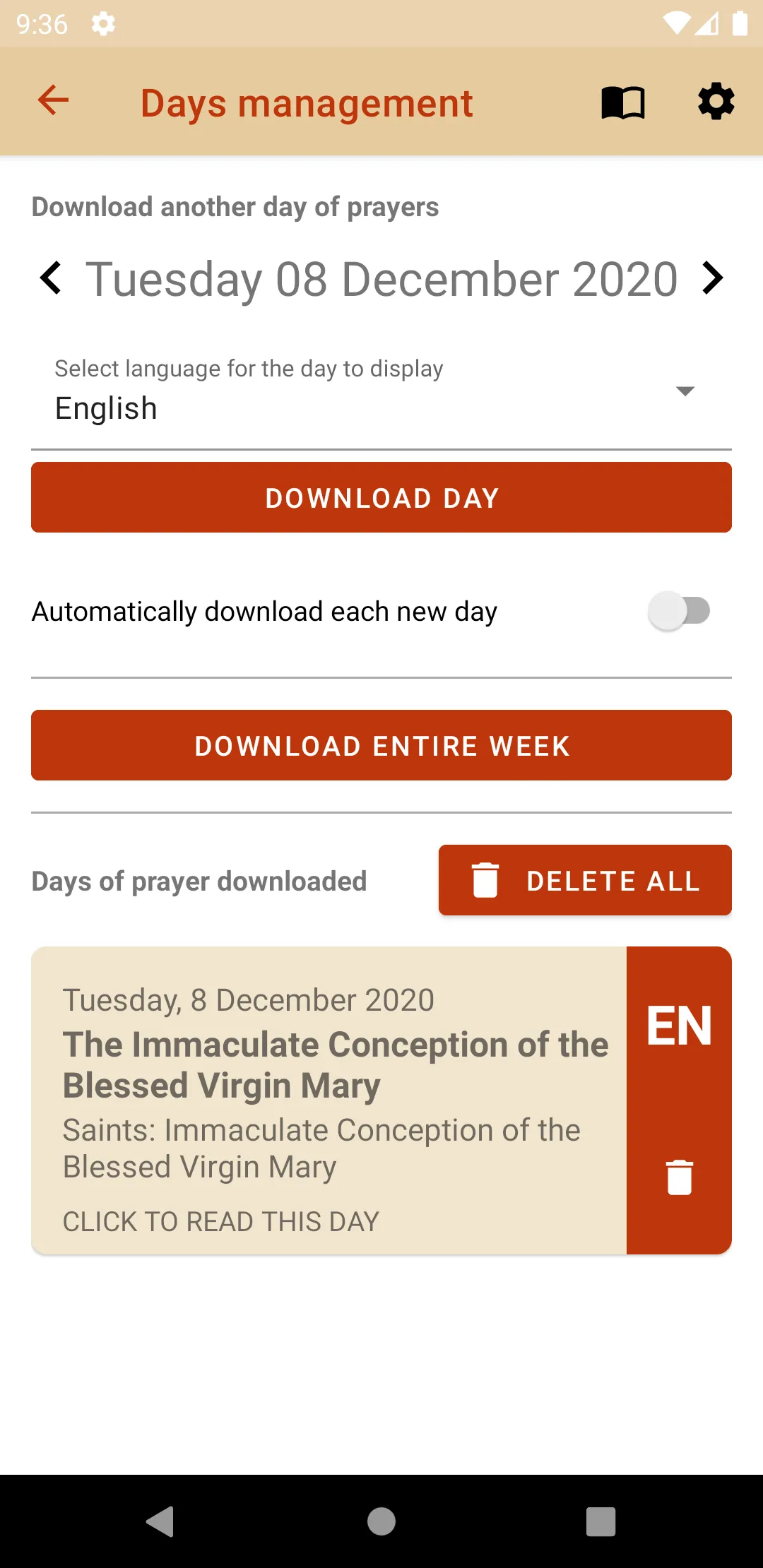 iBreviary | Indus Appstore | Screenshot