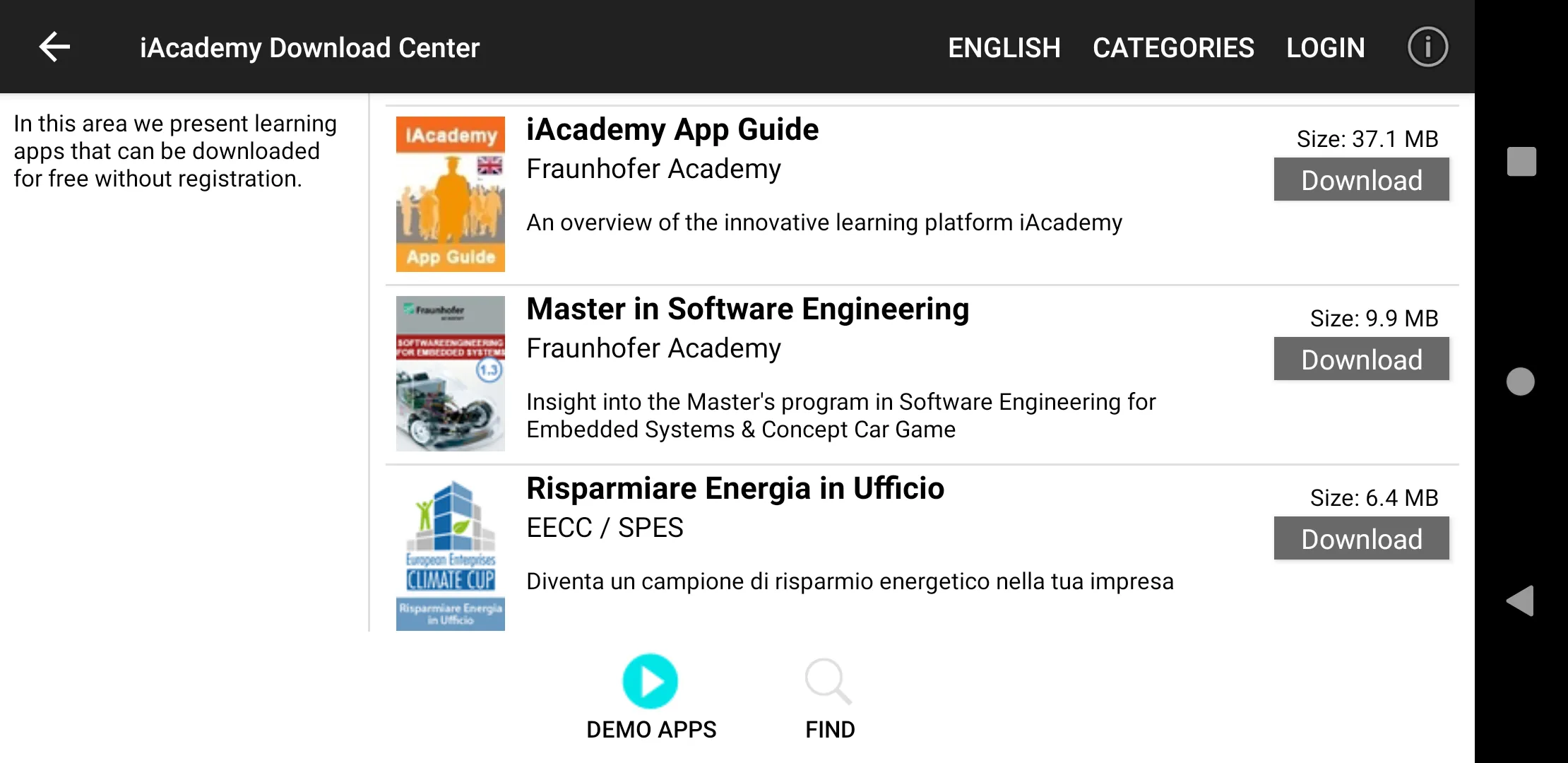 iAcademy | Indus Appstore | Screenshot