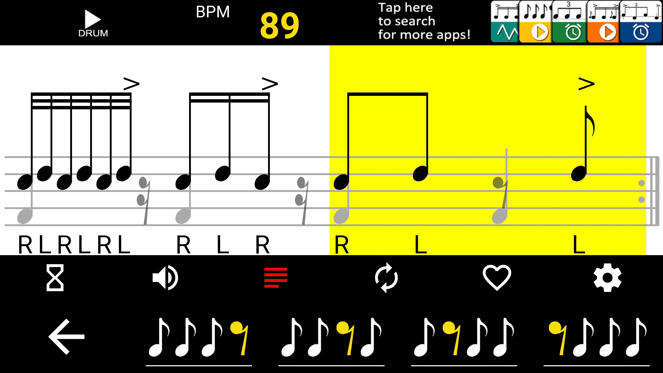 Drum Pattern Player | Indus Appstore | Screenshot