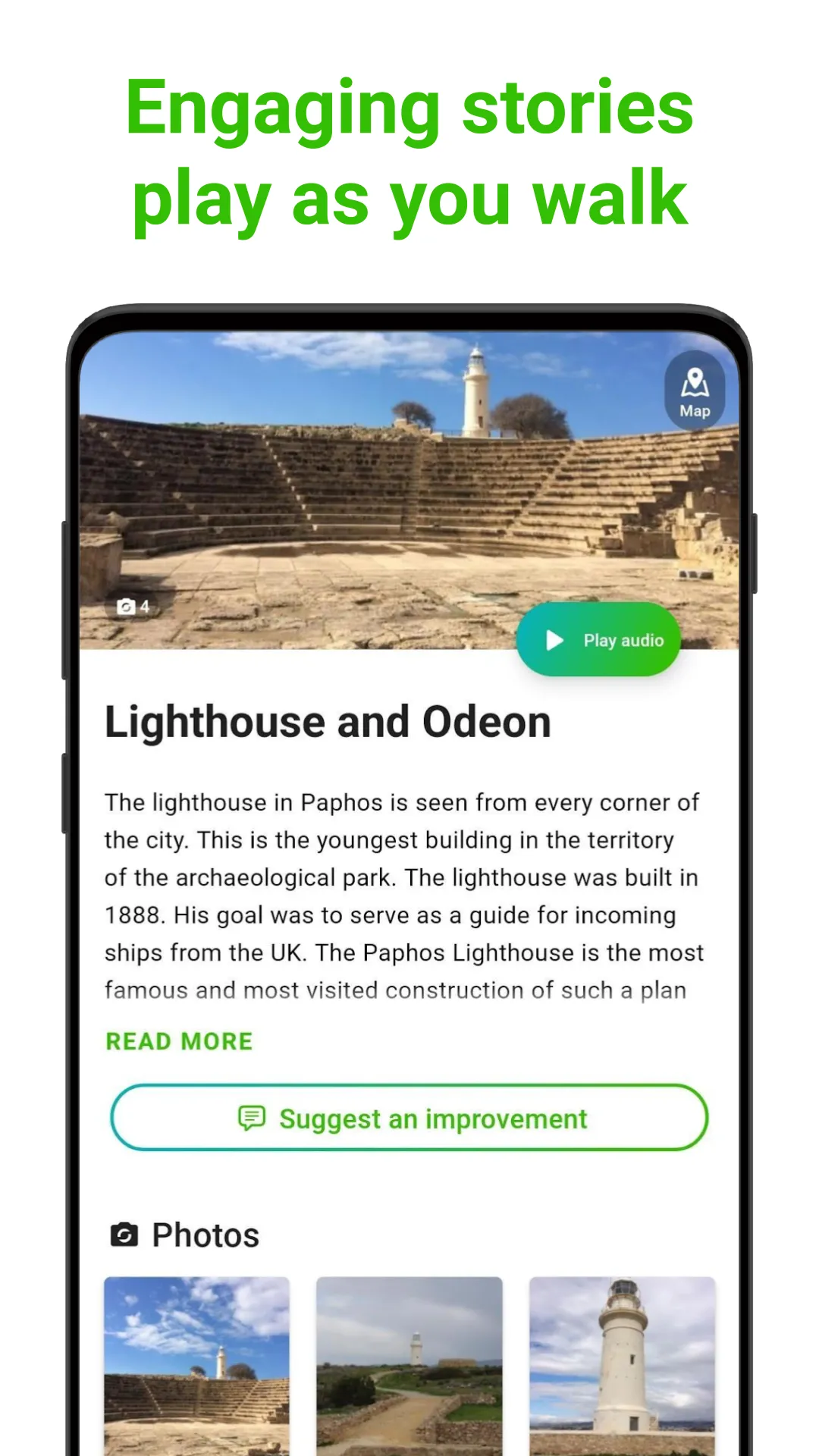 Paphos Tour Guide:SmartGuide | Indus Appstore | Screenshot