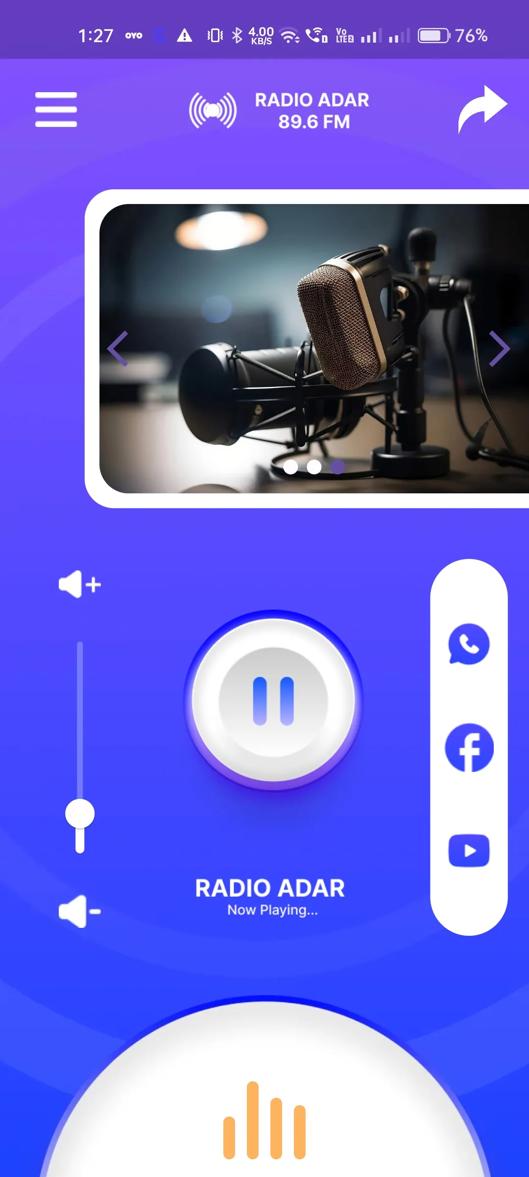 Radio Adar 89.6 FM - Apps on Indus Appstore