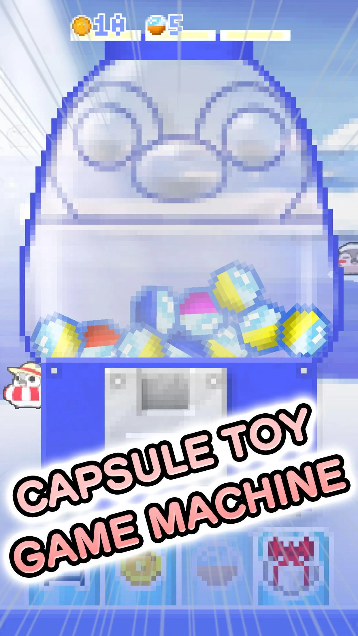 Pesoguin capsule toy game | Indus Appstore | Screenshot