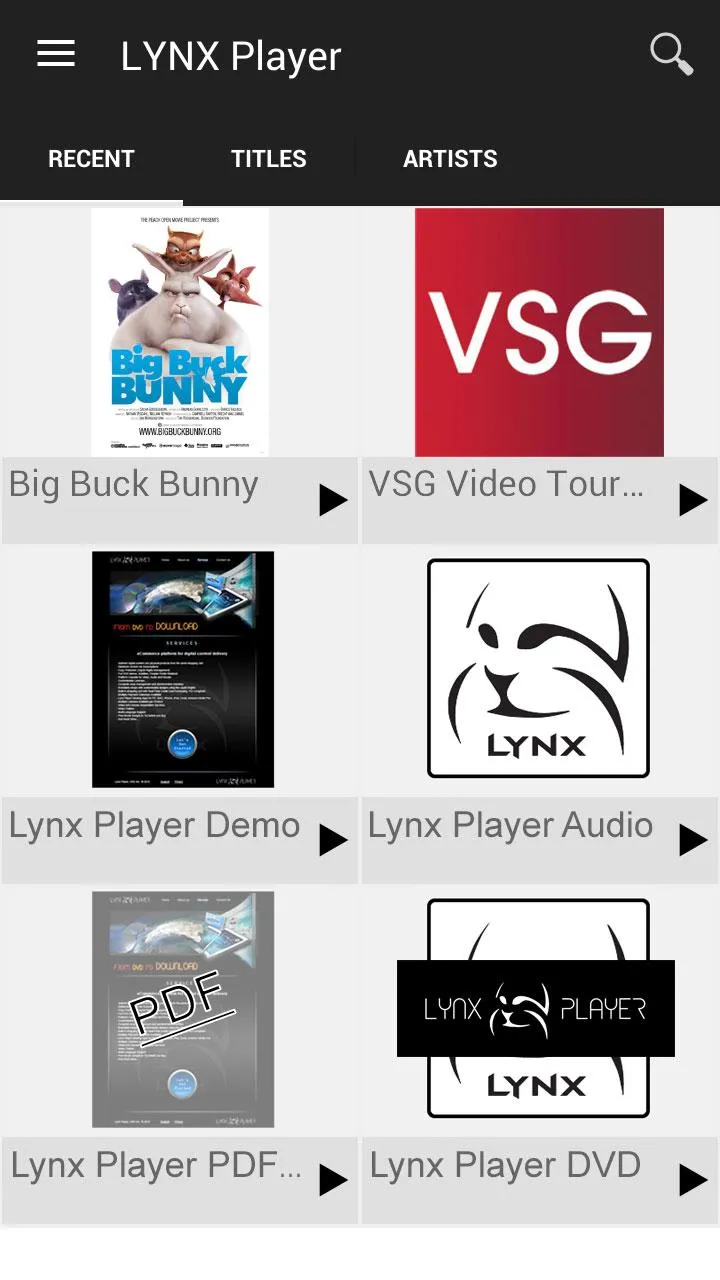 LYNX Player | Indus Appstore | Screenshot