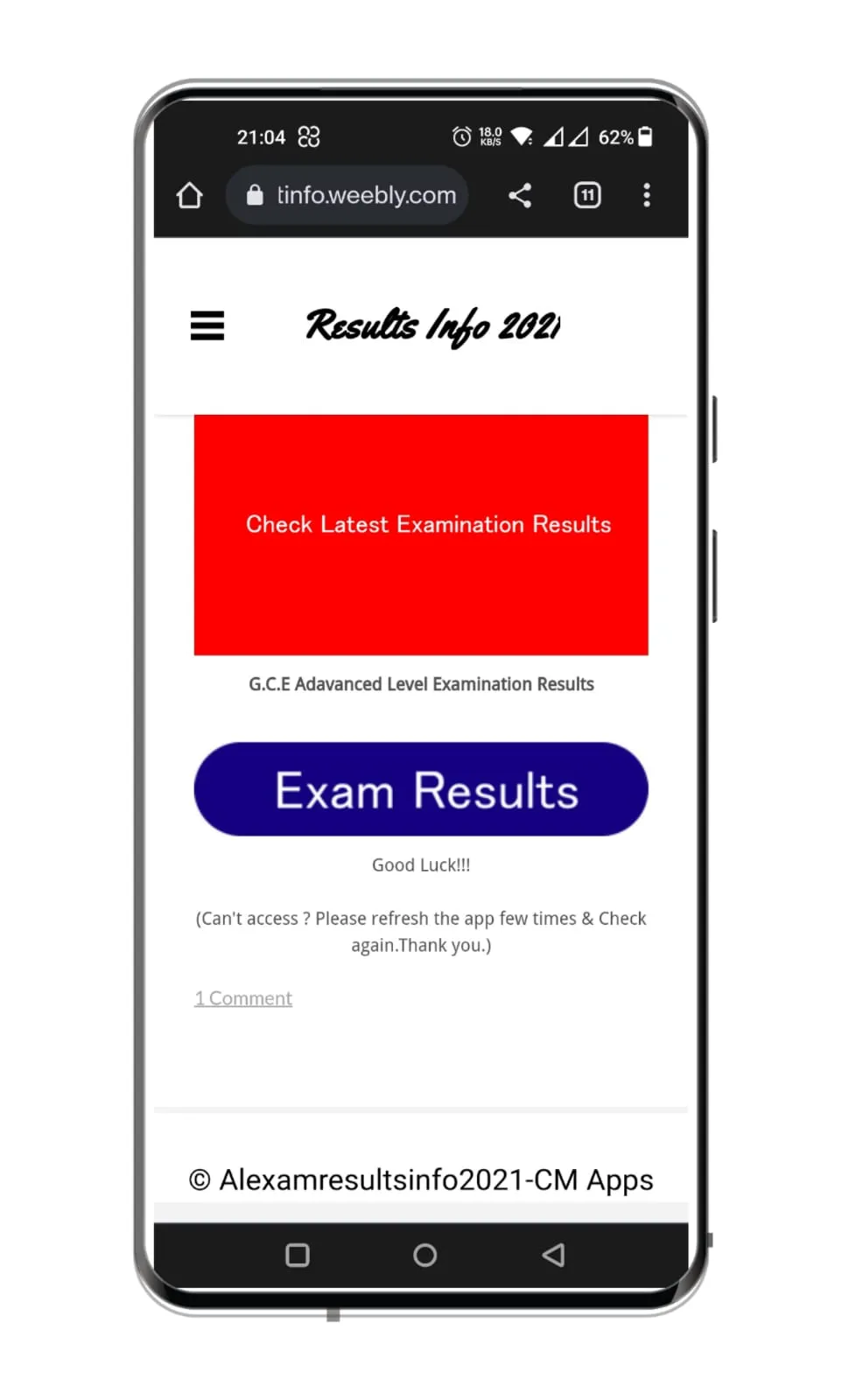 A/l Exam Results-උසස්පෙළ | Indus Appstore | Screenshot