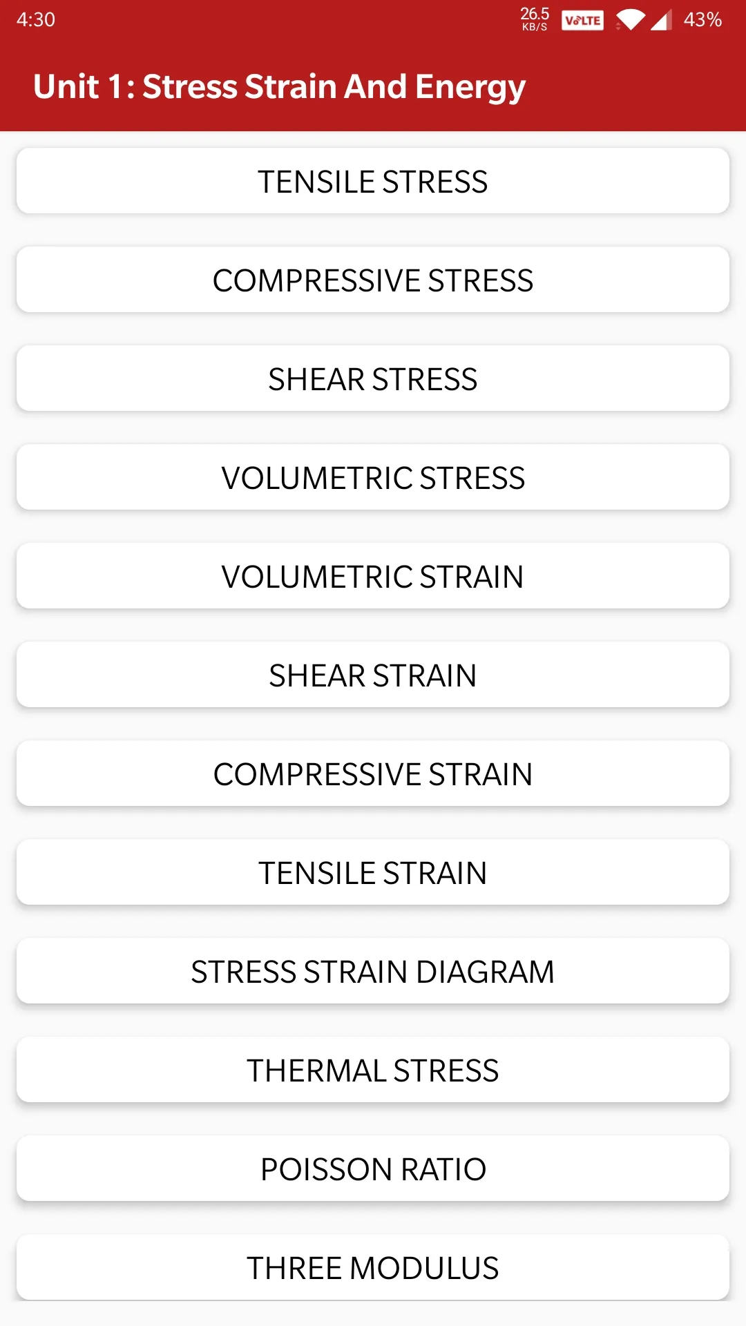 Strength of Materials - SOM | Indus Appstore | Screenshot