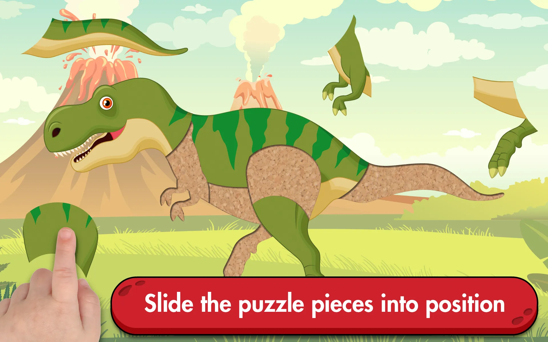 Dinosaur Puzzles Lite | Indus Appstore | Screenshot