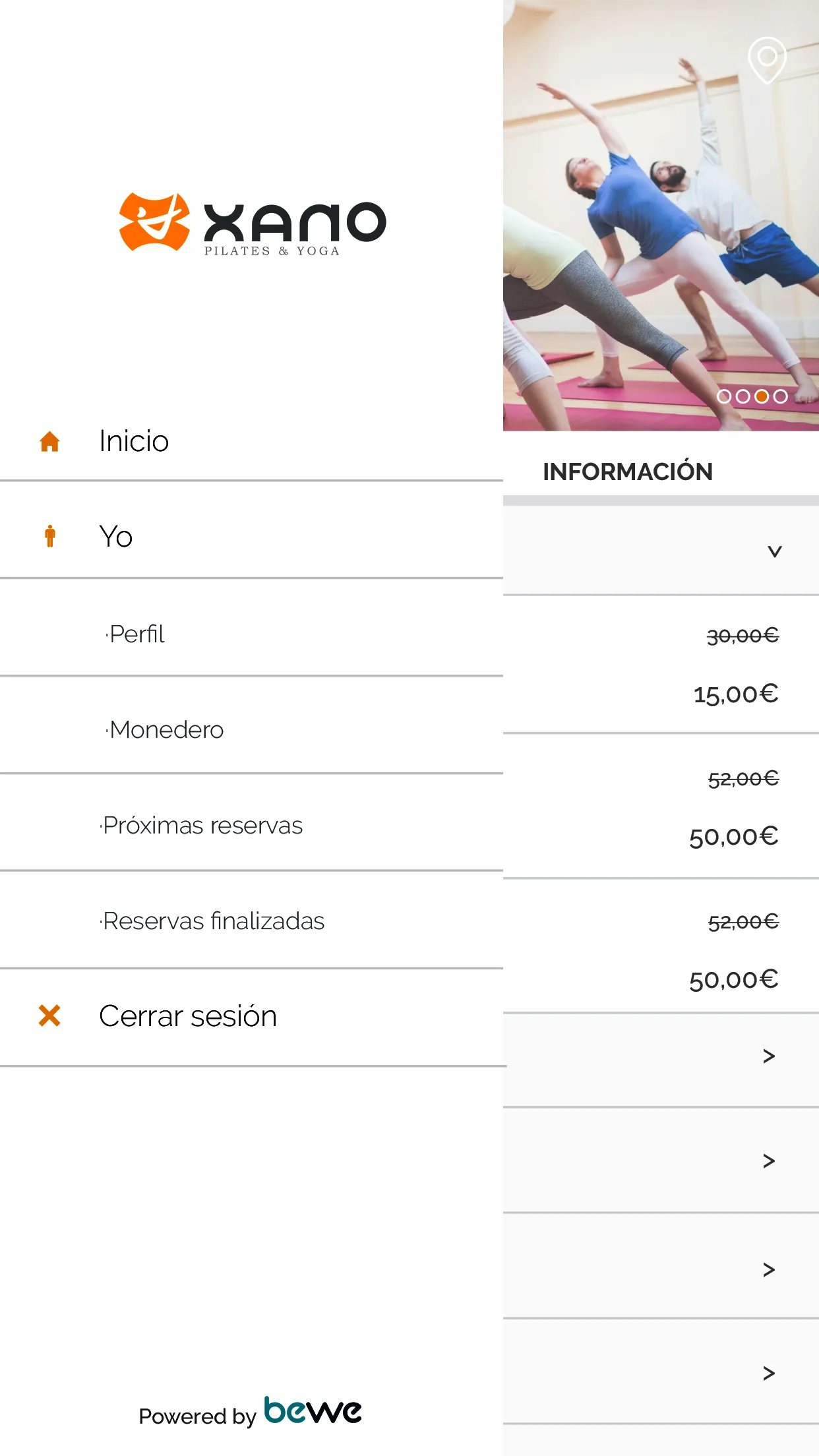 Xano Pilates & Yoga | Indus Appstore | Screenshot