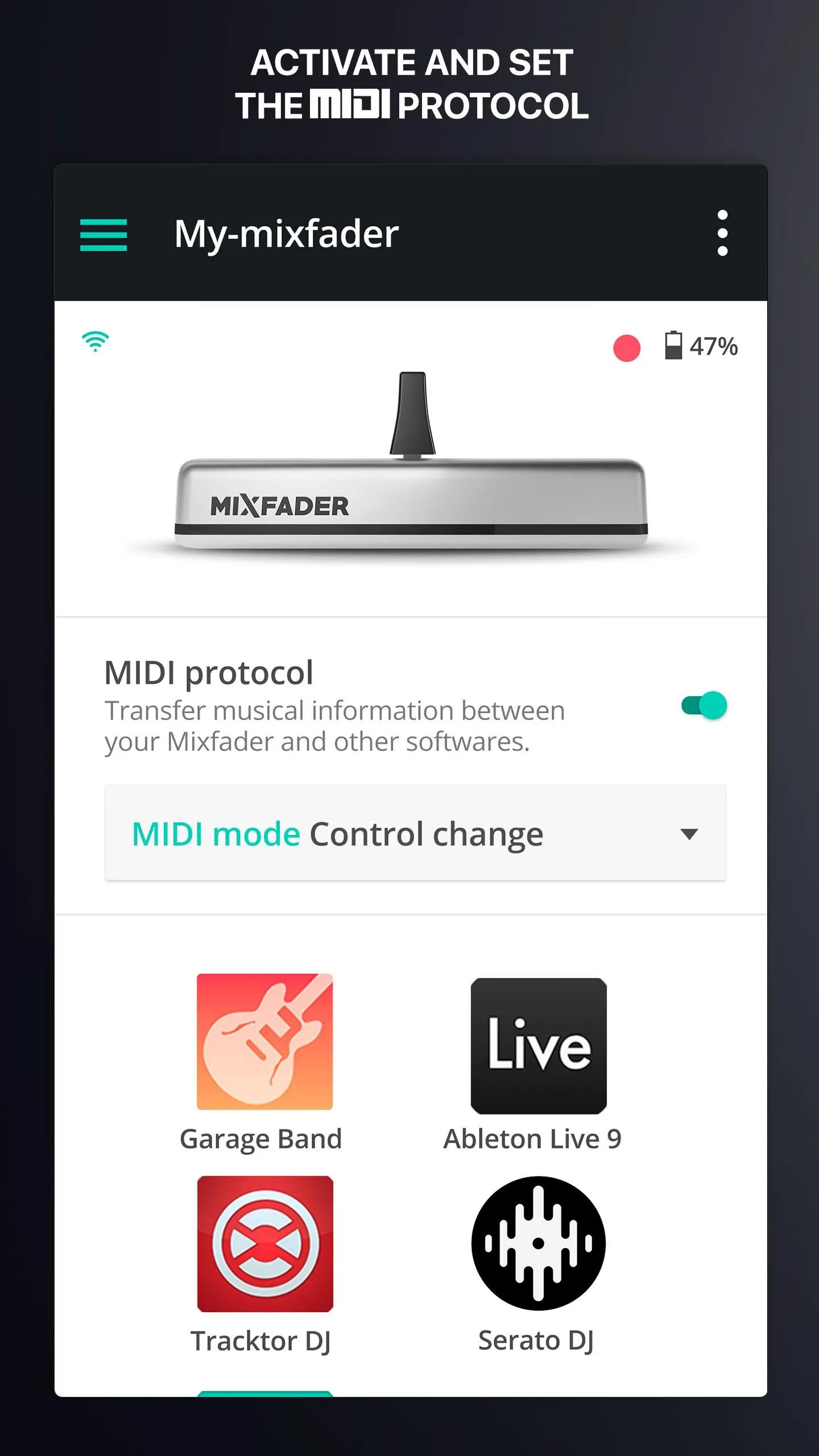 Mixfader Companion | Indus Appstore | Screenshot