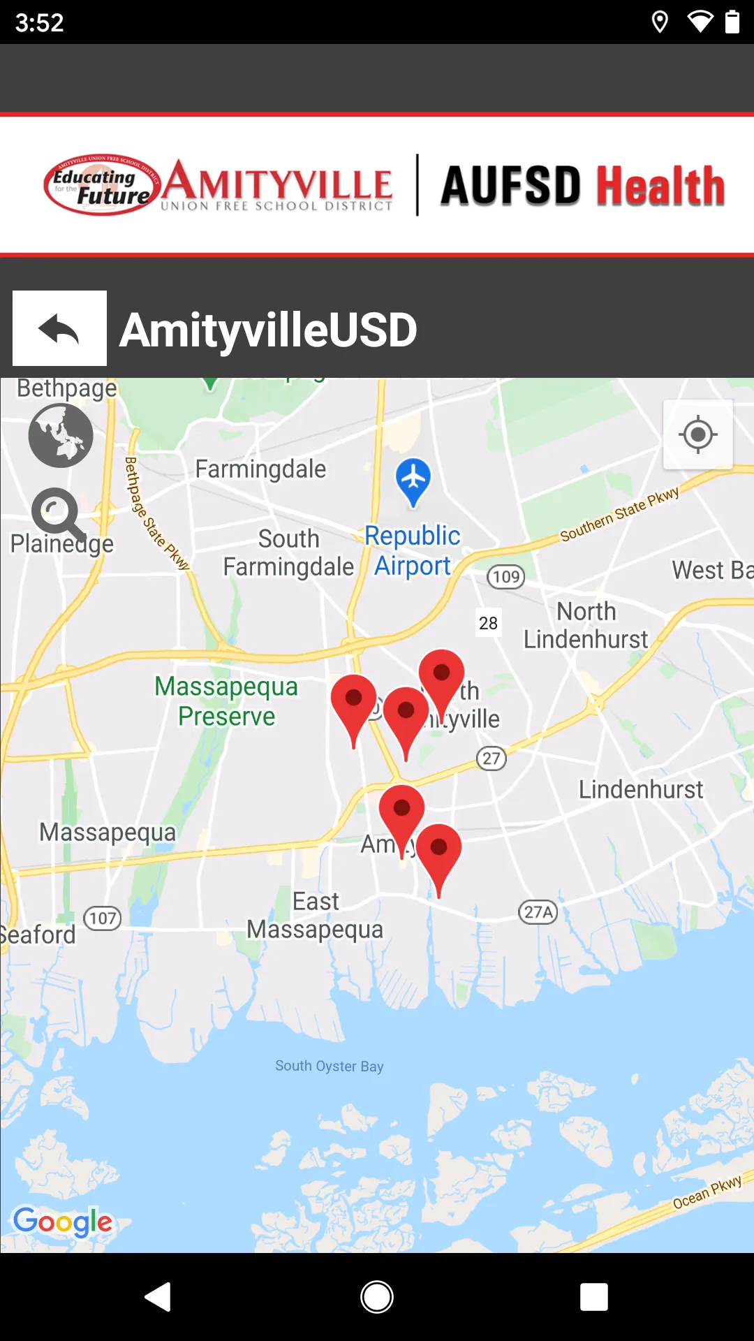 Amityville UFSD Health App | Indus Appstore | Screenshot