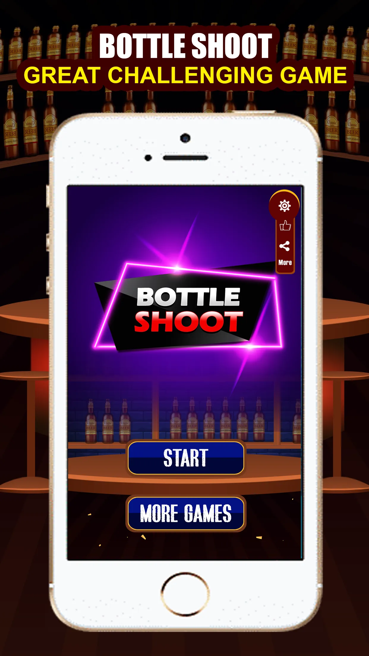 Bottle Shoot Game Forever | Indus Appstore | Screenshot